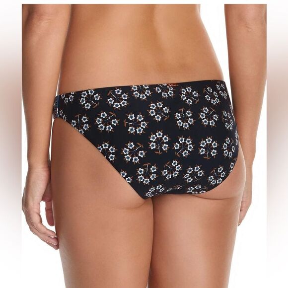 Raisins Womens Yellow Floral Bikini Beachwear Swim Bottom Separates NWT - Picture 2 of 2